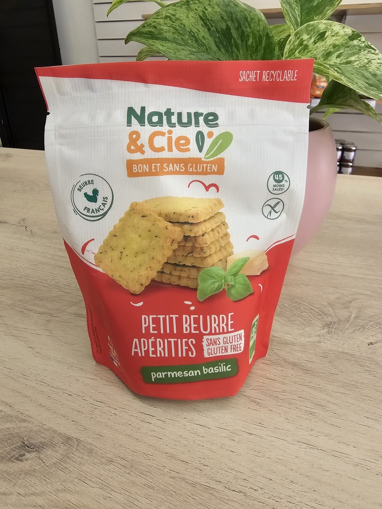 Petit beurre parmesans Basilic