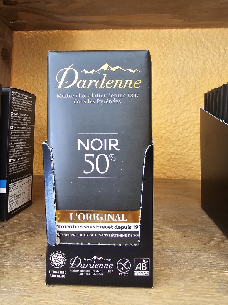 Chocolat noir 50% - Dardenne