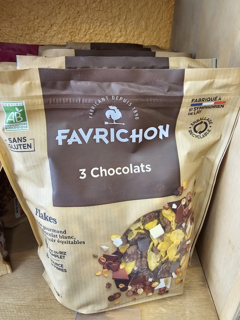 Céréales 3 chocolats - Favrichon