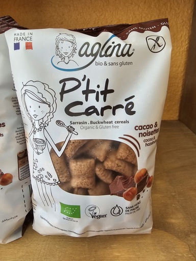 Ptit carré chocolat noisette